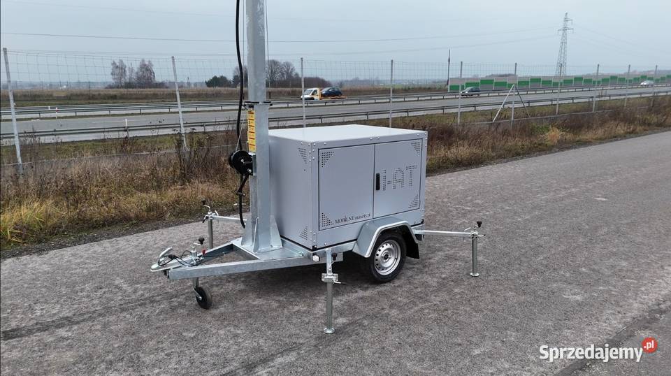 Mobilna przyczepa Oświetleniowa Maszt Do samochodów osobowych Piotrków Trybunalski