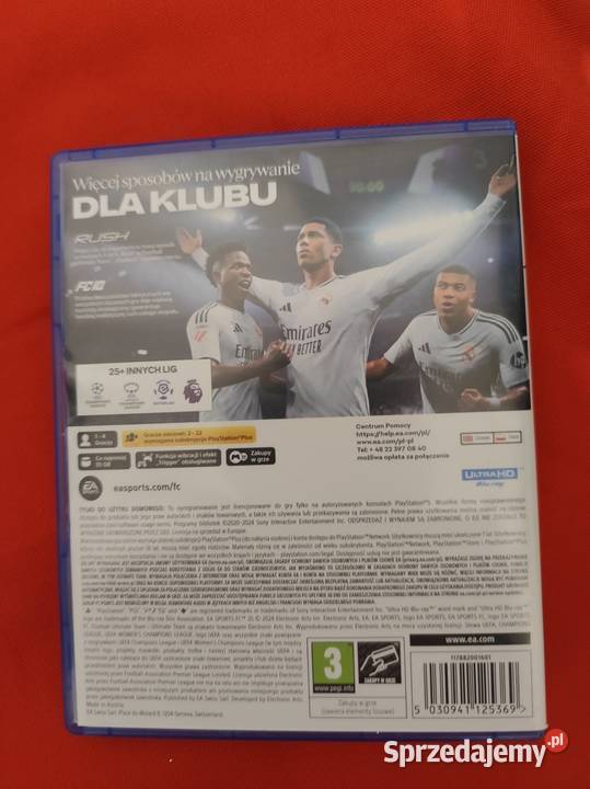 FC25 FIFA 2025 5 Polska wersja w stanie mało Dębowiec sprzedam