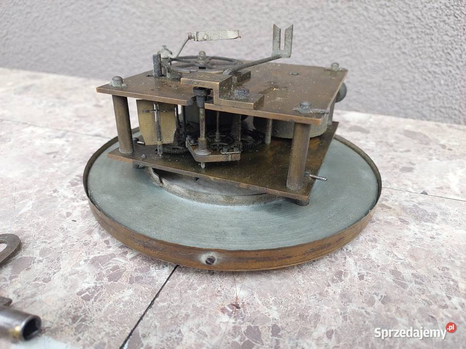 178 Zestaw mechanizm starego zegara Lenzkirch Tczew sprzedam