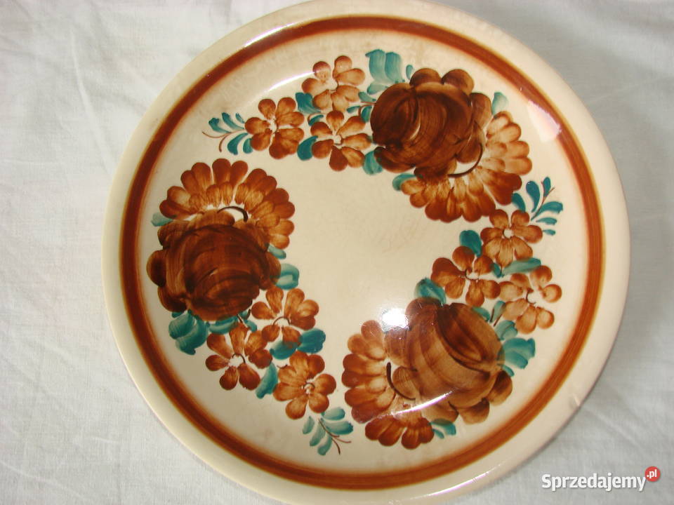 Włocławek fajansowy talerz dekoracyjny PRL Pozostałe