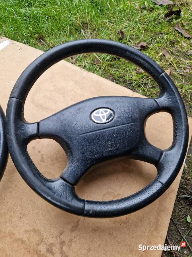 Kierownica skórzana yaris carina