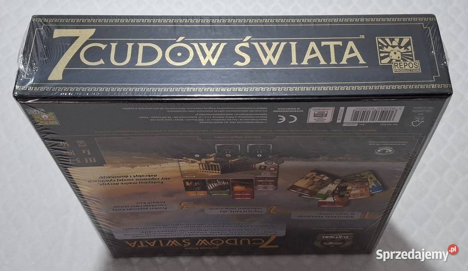 Gra planszowa 7 cudów świata Antoine Bauza Repos Czeladź