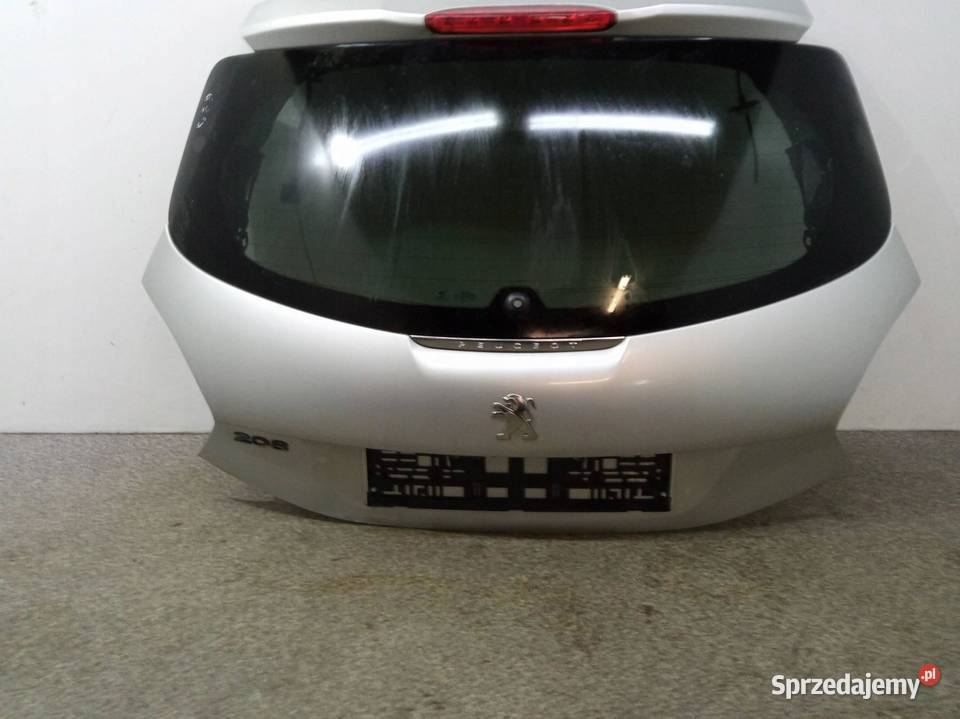 KLAPA TYŁ SZYBA EZRC Peugeot 208 I 2012