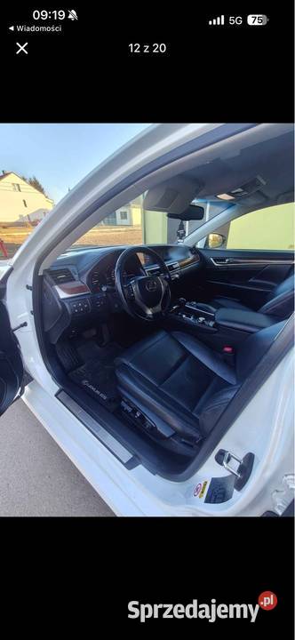 Lexus gs 450h biały Piotrków Pierwszy