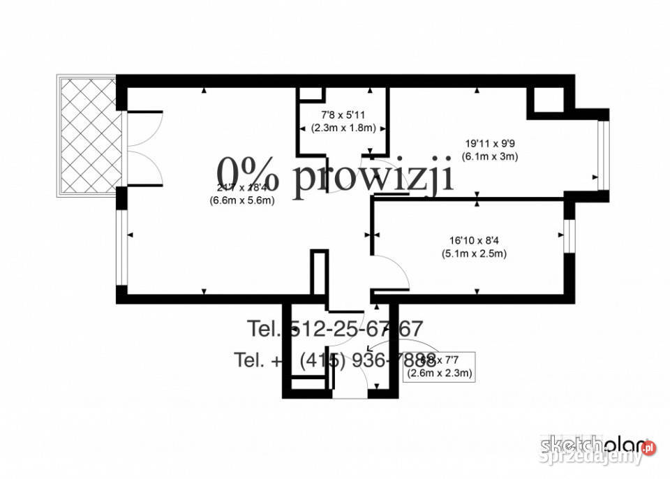 Panoramiczne 3 pokoje na 11 piętrze Woronicza Liczba pokoi 3 Sprzedaż Warszawa