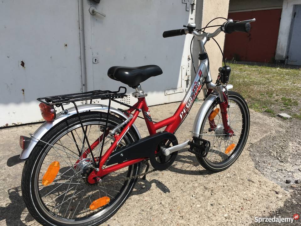 Rower 20 Pegasus Dzieciecy 7 biegów Bagażnik  sprzedam
