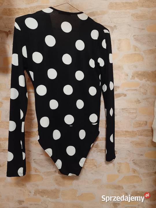 38M ZARA Body bluzksy w groszki z Madrytu bluzka Bluzki i koszule Kraków