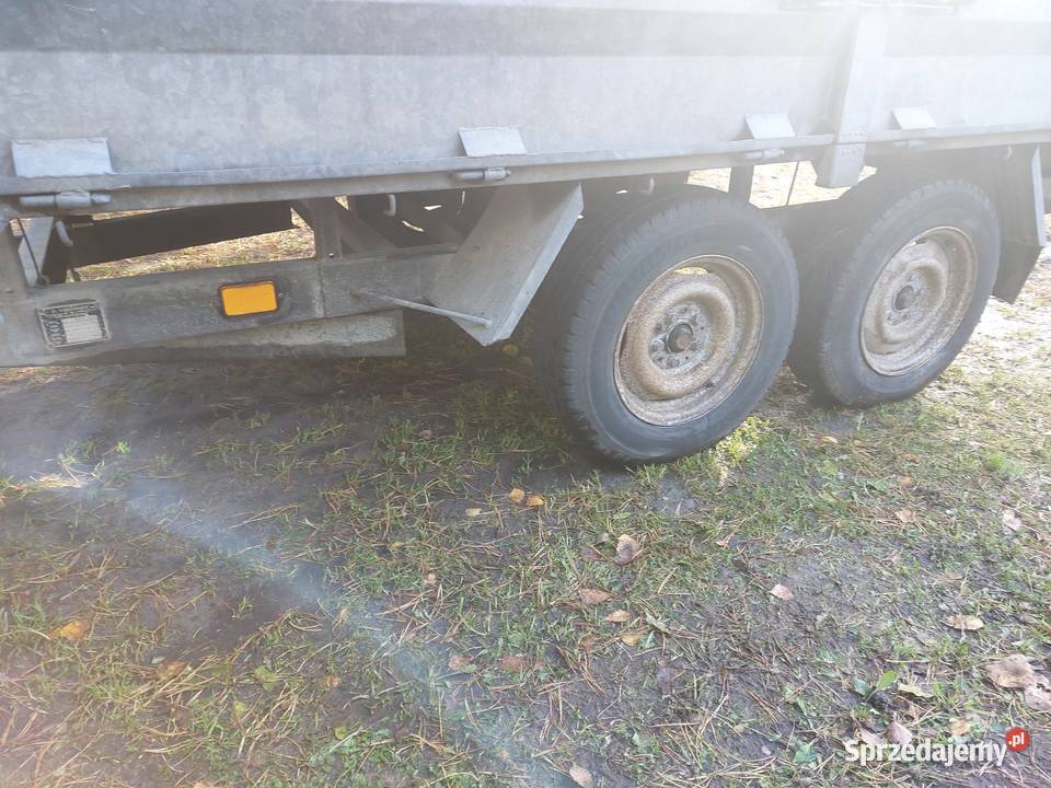 Przyczepka samochodowa dwuosiowa 2 tony Toruń