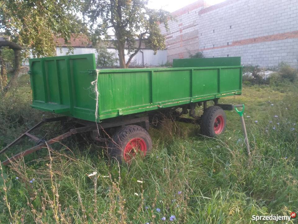 Przyczepa d 34 35t wywrotka na boki remontach nieuszkodzony kujawsko-pomorskie Kcynia