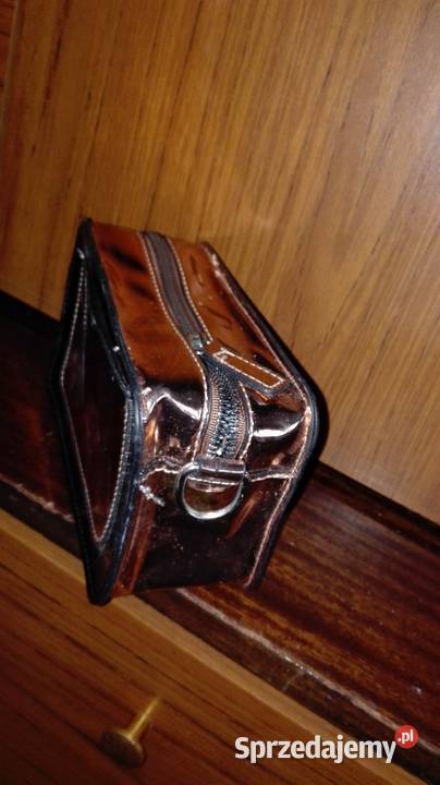 Mała torebka złoty kolor mazowieckie Warszawa