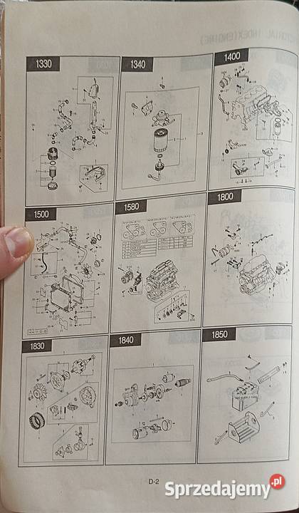 Książka katalog części Kia K2500 Kia K2700 śląskie Mysłowice