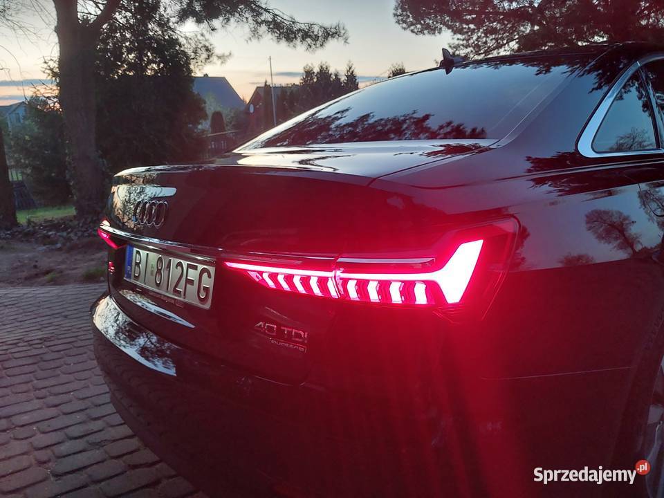 Audi A6 C8 20tdi Quattro 2021r I WŁ salon asystent parkowania