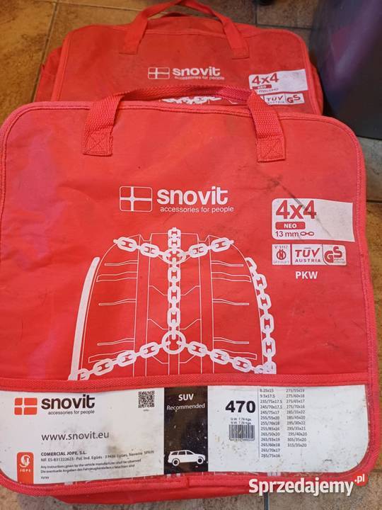 łańcuchy śniegowe 4x4