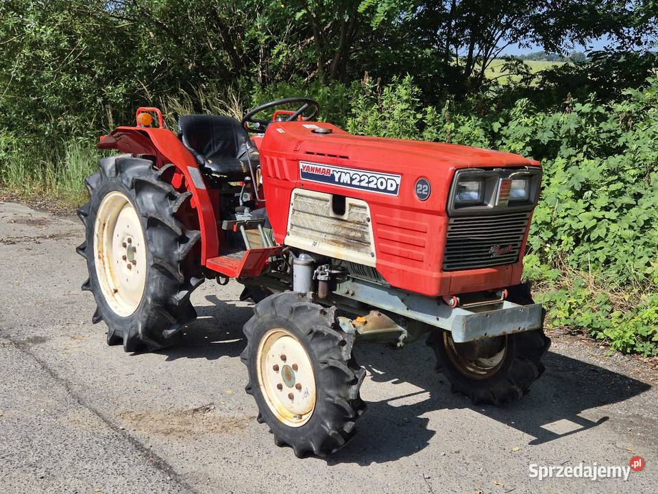 Traktorek traktor YANMAR YM2220D 22 44 dolnośląskie Małuszyn