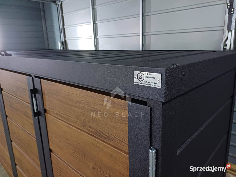 Zabudowa koszy na śmieci wiata śmietnikowa Dom i Ogród Tychy sprzedam