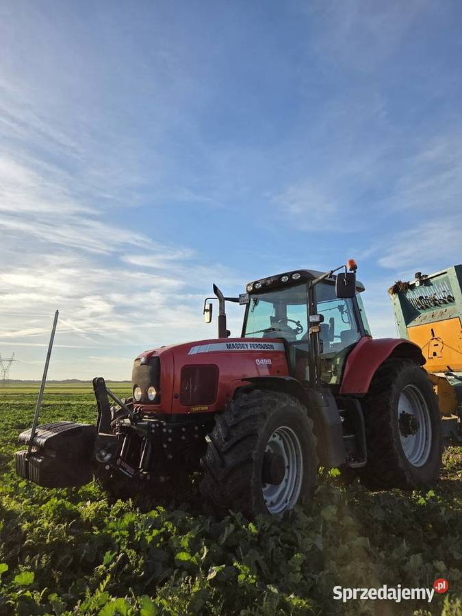 Massey Ferguson 6499 dynashift 2005 r super stan wielkopolskie Słupca