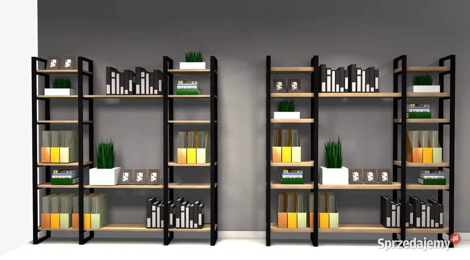 Regał Mercury 50 industrialny kolory lubelskie Biłgoraj