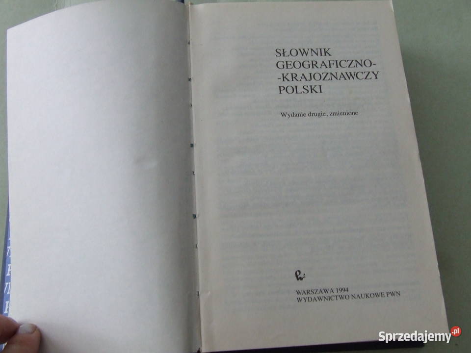 Słownik geograficzno krajoznawczy Polski dolnośląskie Oborniki Śląskie