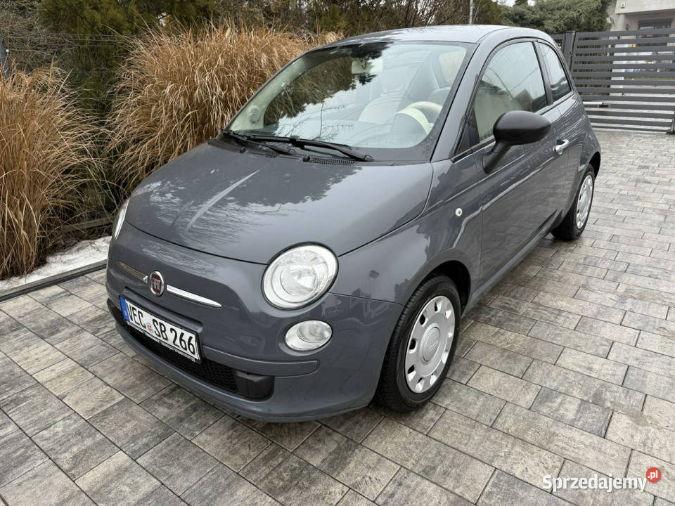 Fiat 500 ZADBANY oryginalny przebieg I 2007 bluetooth Poznań