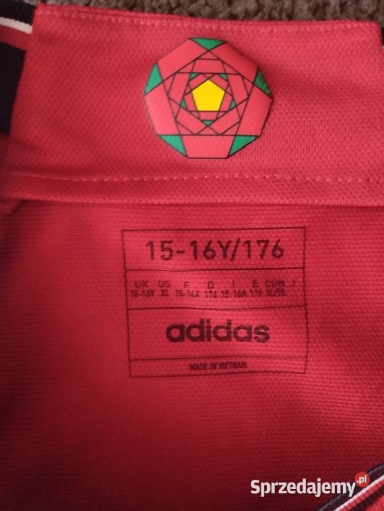 Manchester United koszulka sportowa Adidas Rozmiar 172 Łuków