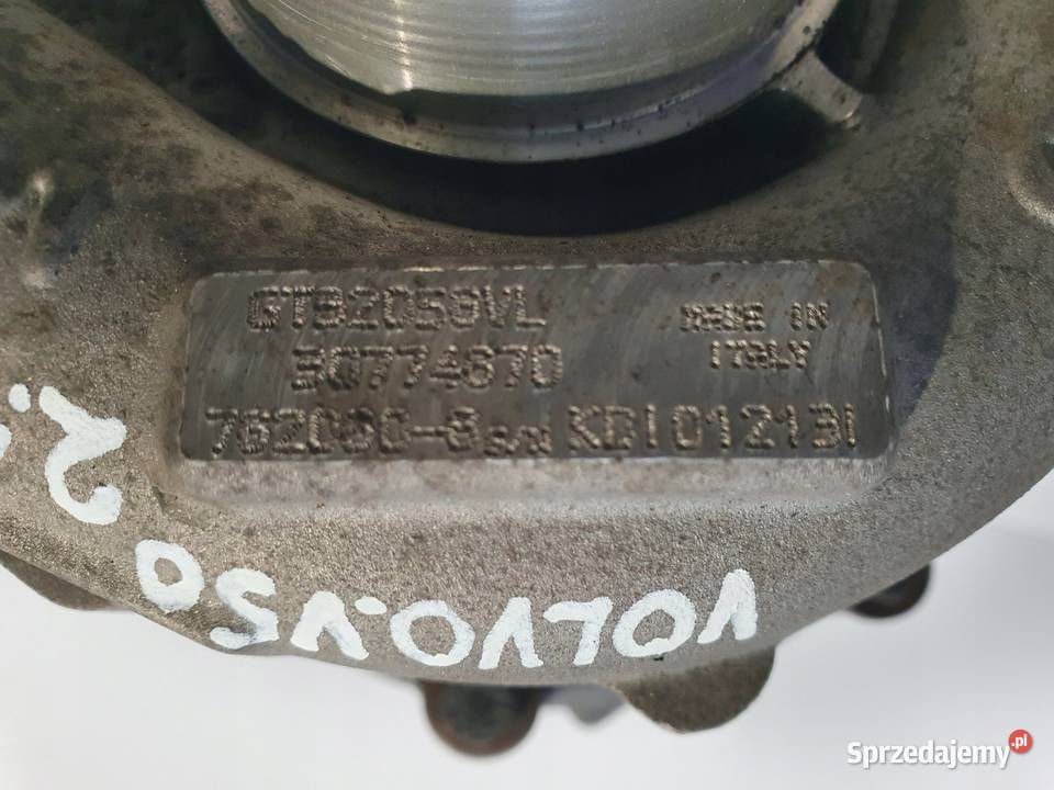 TURBOSPRĘŻARKA Volvo V50 24 D5 turbo 30774670 Chełm
