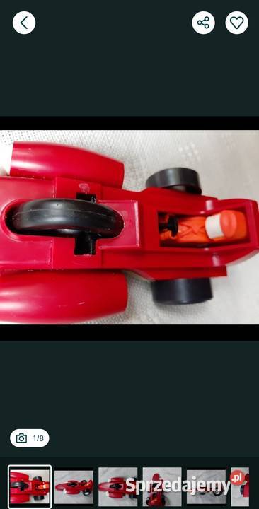 Formula PRL z kierowcą zabawka unikat Warszawa