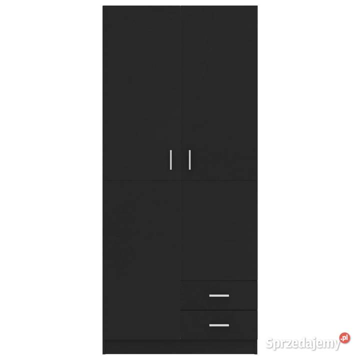 vidaXL Szafa czarna 80x52x180 SKU800640 Warszawa