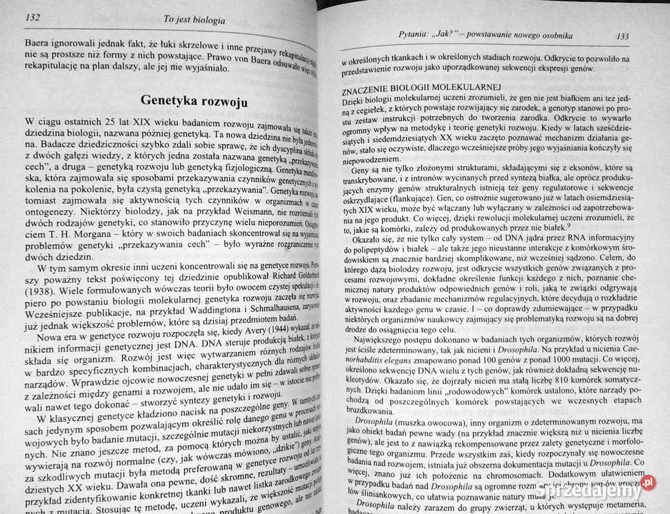 To jest biologia Ernst Mayr Chełm