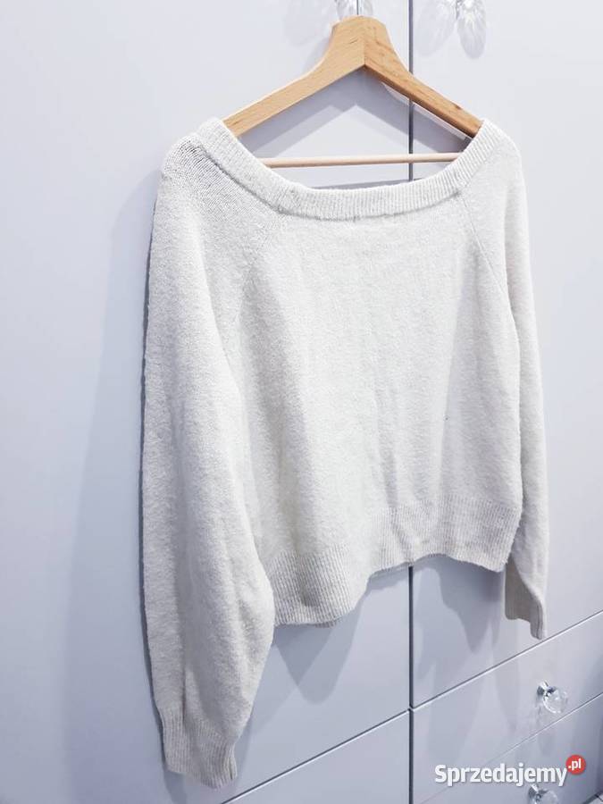 Damski dzianinowy sweterek z kryształowymi Dąbrowa Górnicza sprzedam