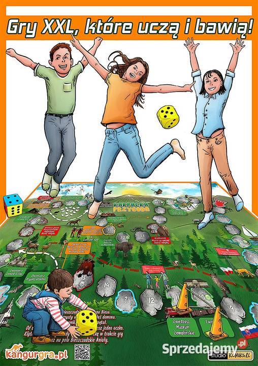 wielka gra XXL KARPACKA PRZYGODA DZIECI do Ustrzyki Górne