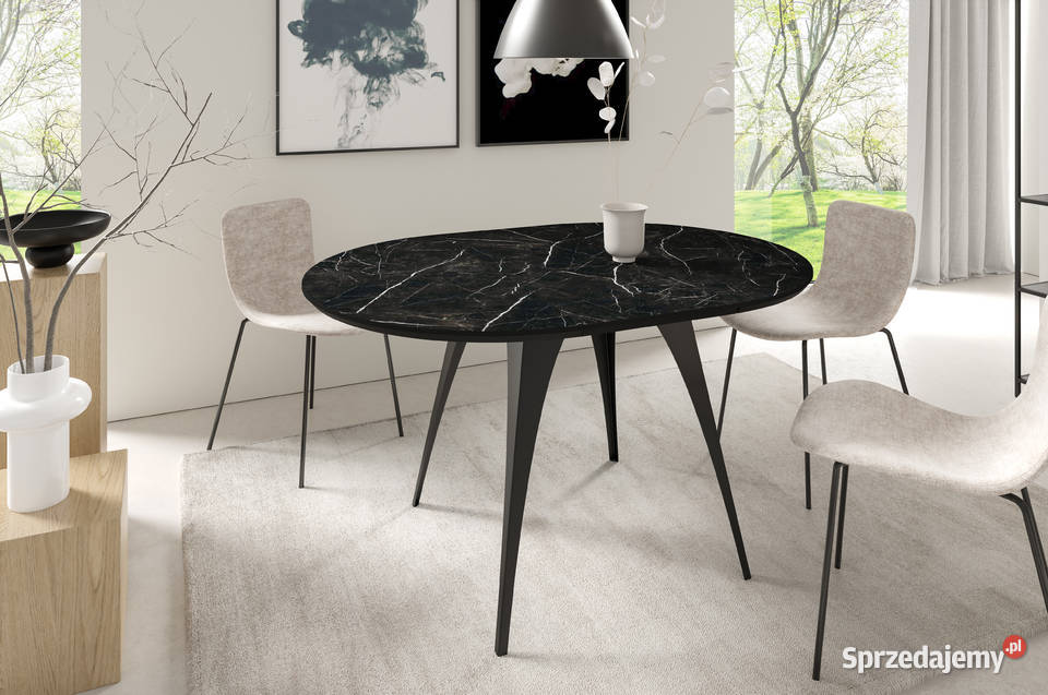 Okrągły stół rozkładany Carmina 100 spiek Tarchały Małe sprzedam