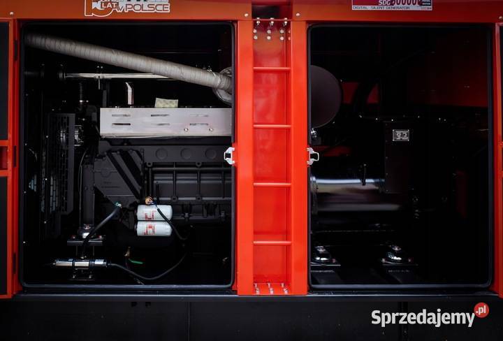 AGREGAT GENERATOR PRĄDOTWÓRCZY WYCISZON 550KVA