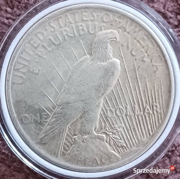 1 Dolar USA Peace Liberty 1923 r Oryginał Konin