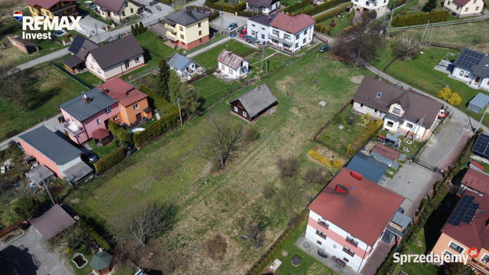 Działka budowlana w Rybarzowicach 1096m2 Rybarzowice
