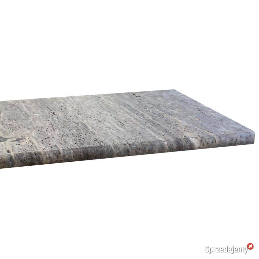 Podstopień trawertynowy Silver Ash szlifowany Pozostałe Gdynia