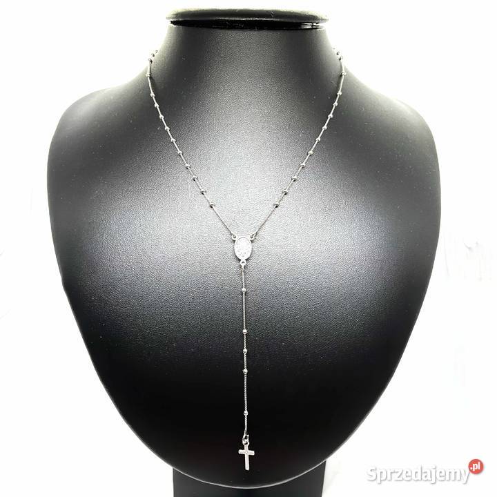 Srebrny Różaniec Próby 925 374g Elbląg