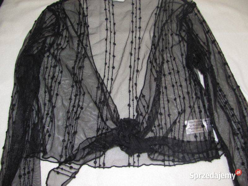 top siateczka z cekinami długi rękaw wiązana z Zamość