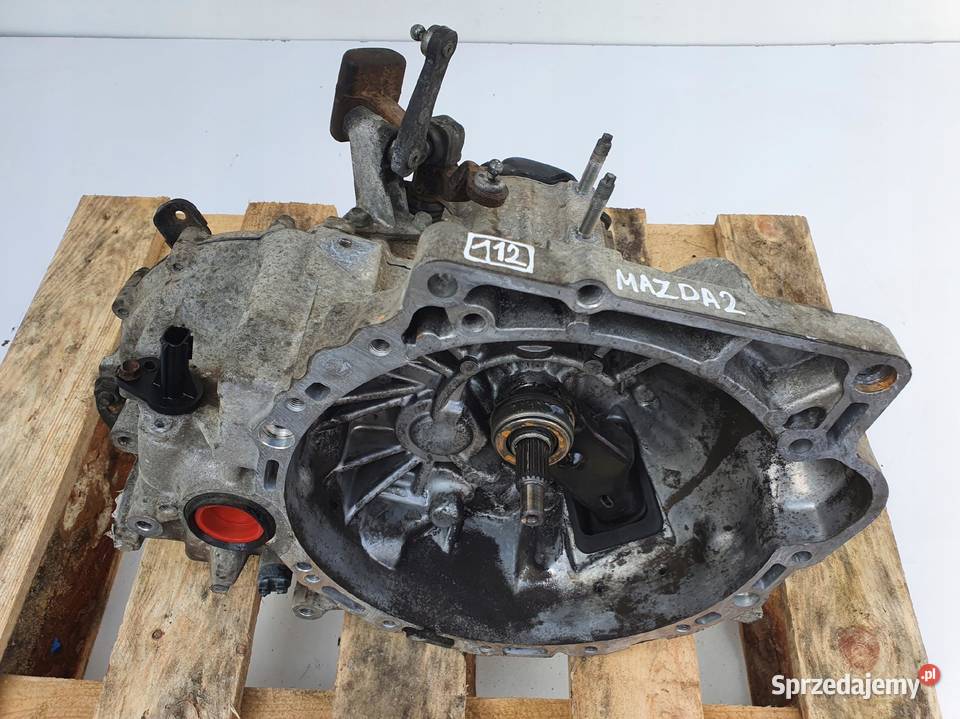 Mazda 2 0307r 15 16V SKRZYNIA BIEGÓW F6 Rudka