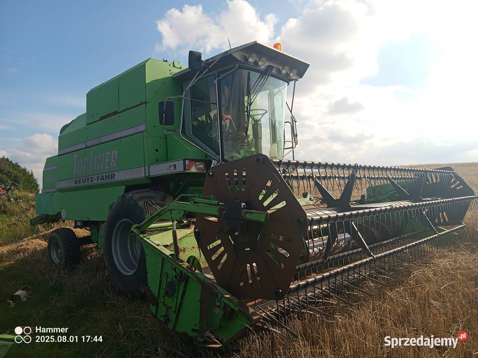 Deutz fahr 4080 hts topliner zamiana heder 54m Radzyń Chełmiński