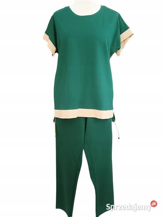 Komplet spodnie bluzka sportowoelegancki