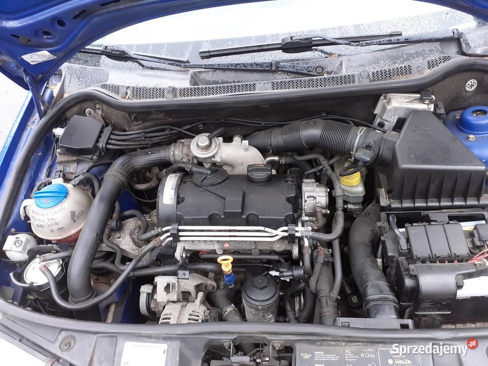 SILNIK SKODA FABIA I 14 TDI 70 BNM KOMPLETNY osobowe Silniki kompletne