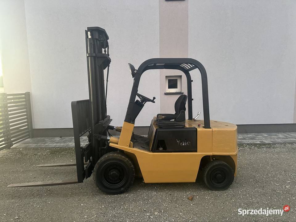 Wózek widlowy Yale 3t 35m diesel automat przesuw Pajęczno