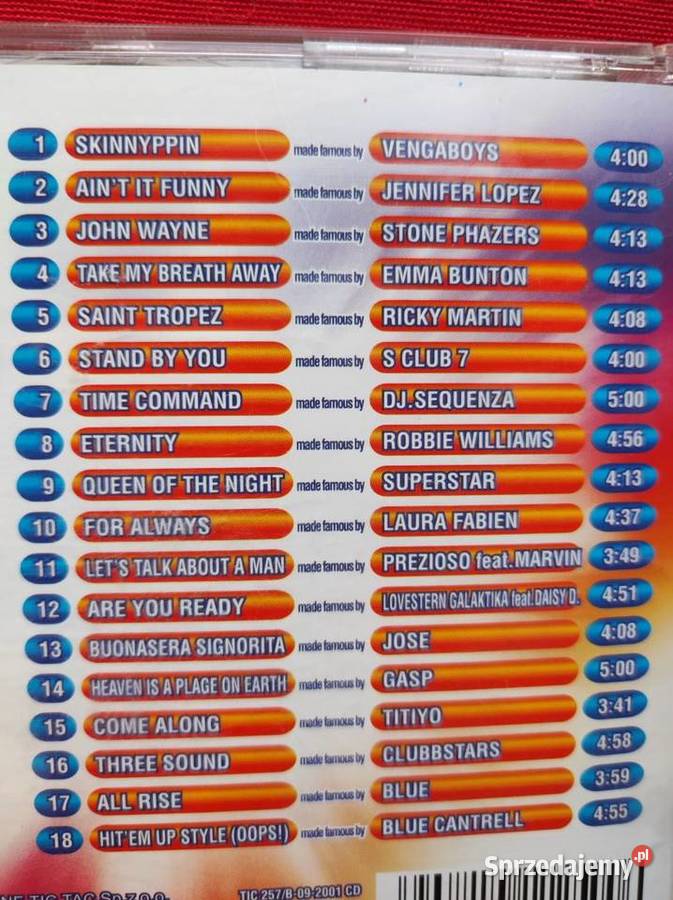 Neu edition 2001 explosive hits boom viva 1 płyta Kielce sprzedam
