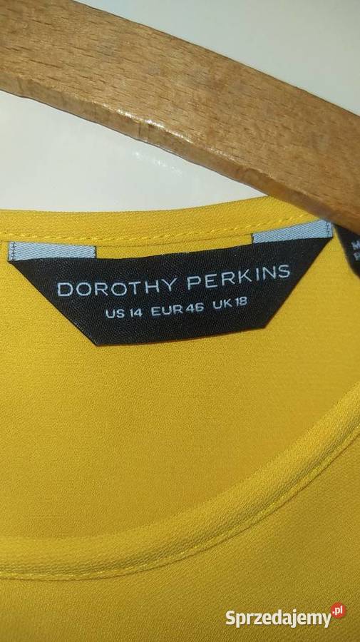 Śliczna nowa letnia żółta bluzka Dorothy Perkins Ostrów Wielkopolski