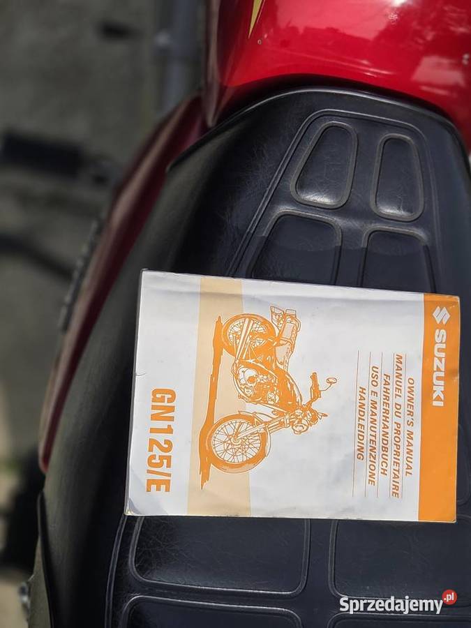 Suzuki gn 125 1997r oryginal gienek 125cm3 Biskupiec