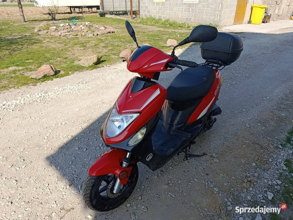 Skuter Romet Router CityLine 4 50 4t z roku 2018 Strzelno