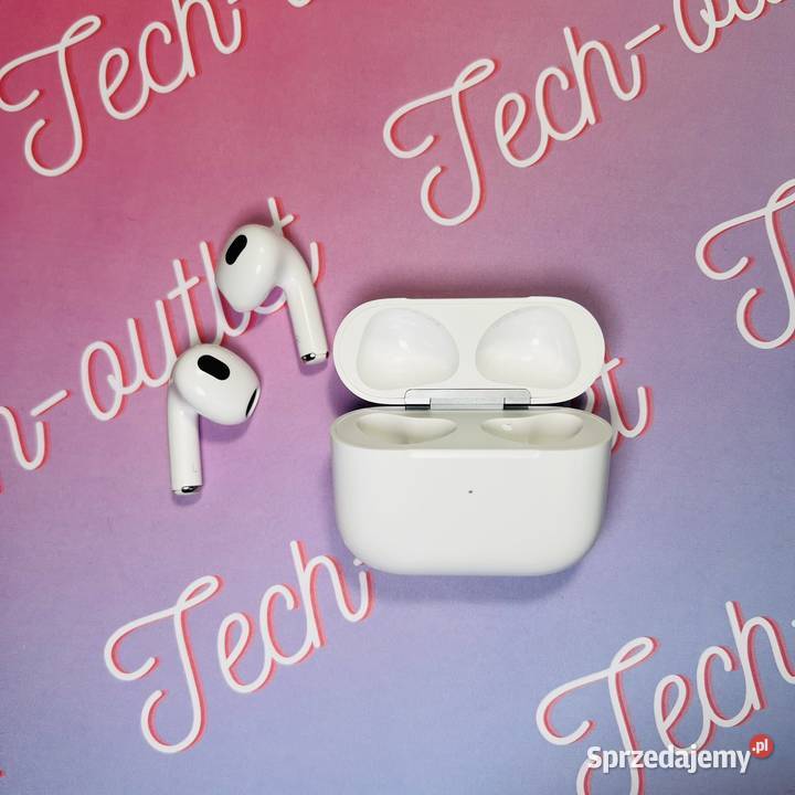 Apple AirPods 3 generacji Nowe OUTLET Słuchawki