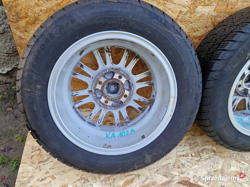 VOLVO FELGI ALUMINIOWE ET44 6Jx15 4X108 OPONY aluminiowe Słowikowo