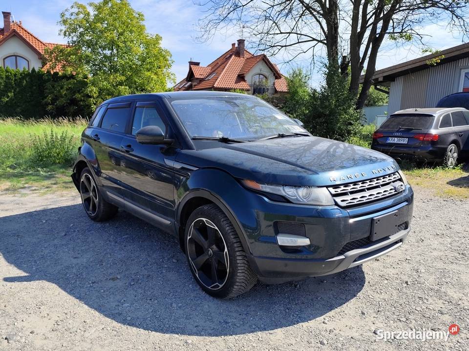 Range Rover EVOQUE AWD Pure Plus pełny 2015r immobilizer małopolskie Kraków