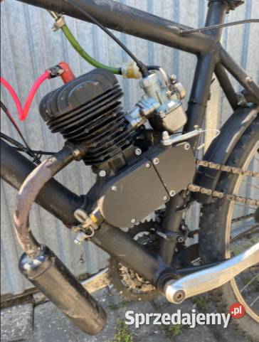 Rower z silnikiem spalinowym 100cc lubelskie Chełm